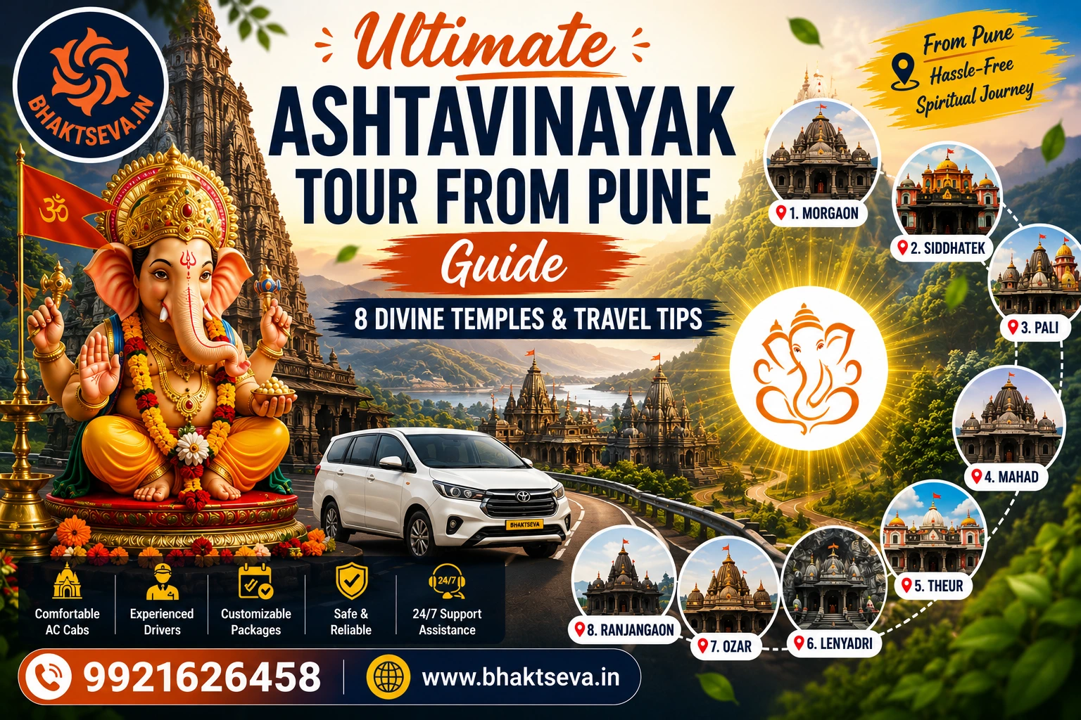 Ashtavinayak Tour from Pune